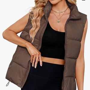 Brown vest